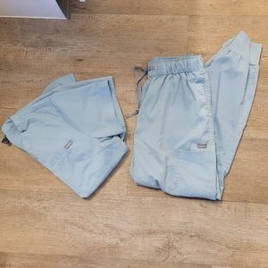 NiaaHinn Scrub Set - Light Blue Medium